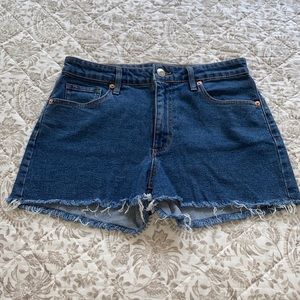 Wild Fable High-Waisted Denim Mom Shorts